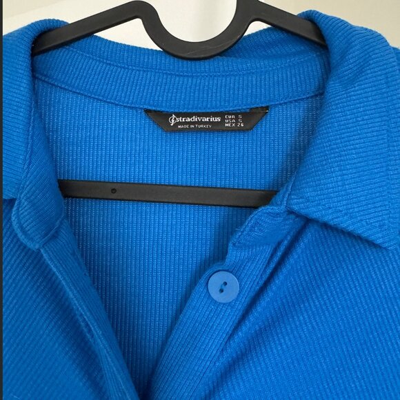 Stradivarius blue dress, size US 4 - Picture 7 of 8